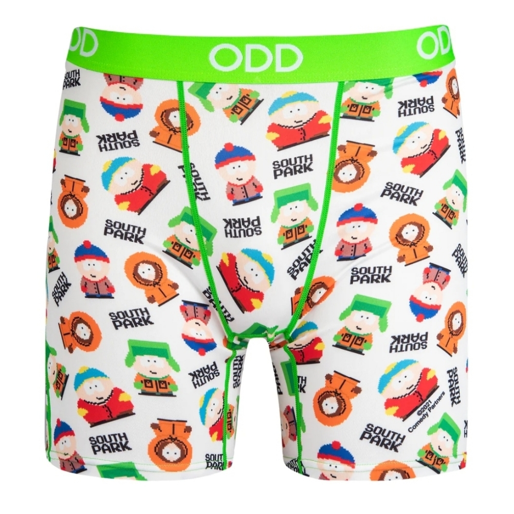 South Park 8 Bit Odd Sox Boxer Briefs, Size XXL, New, 2XL, XX-Large